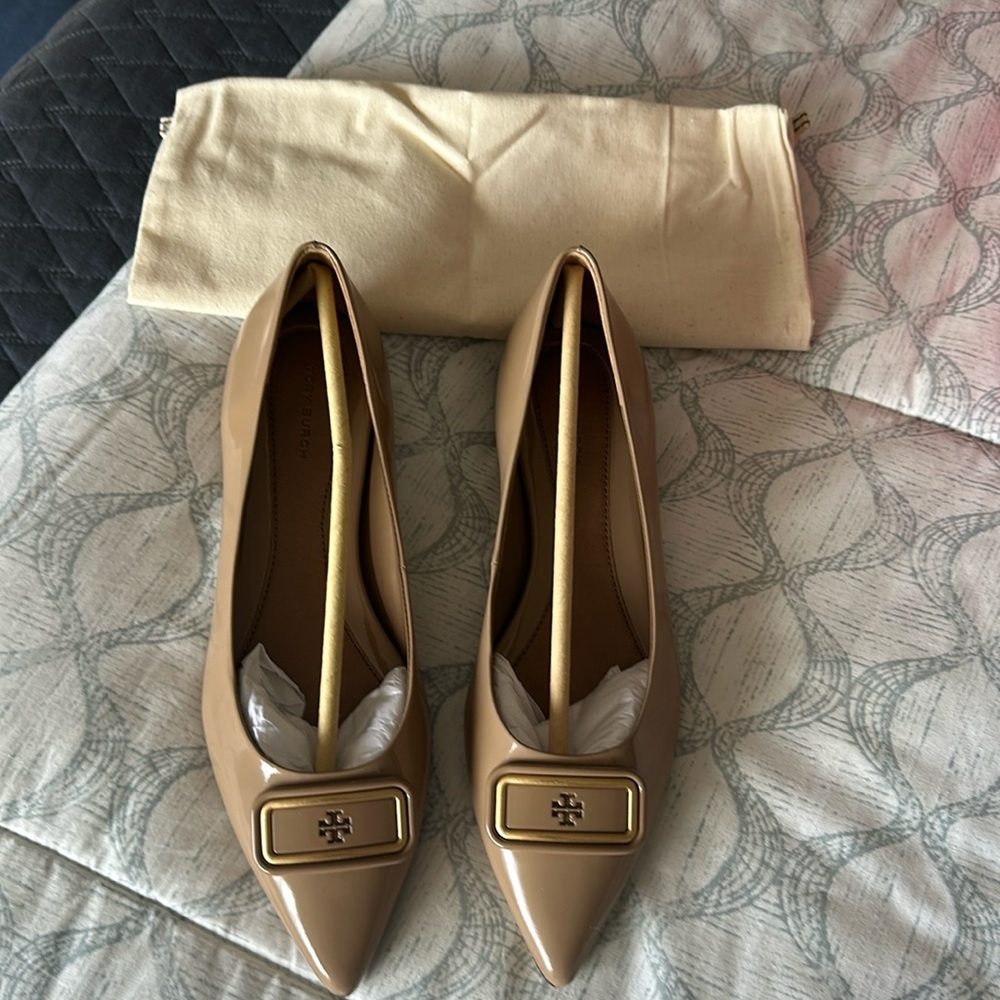 Tory Burch Georgia Pointed Toe Flat